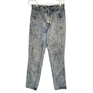 Vintage ‘Chic’ brand high rise acid stone washed jeans